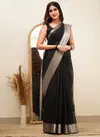 Silver Black 3 By Ddf Banarsi Silk Sarees Catalog